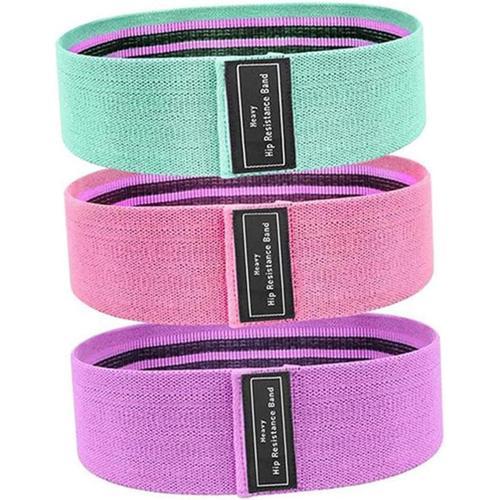 Couleur Assortie 1 3 Pièces Yoga Étirement Ceinture Exercice Bandes... on Productcaster.