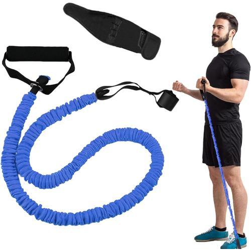 C : Bleu 30 Lbs + 1 Gant Corde D'exercice - Bandes Élastiques De Gy... on Productcaster.