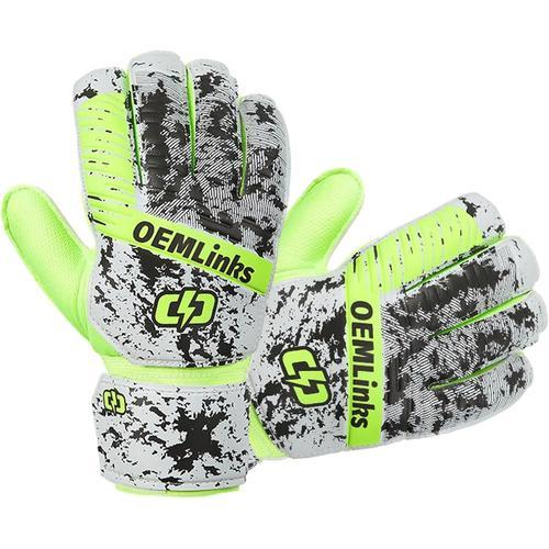 Fluorescent Green 7 Gants De Football Pour Adultes, Gants De Footba... on Productcaster.