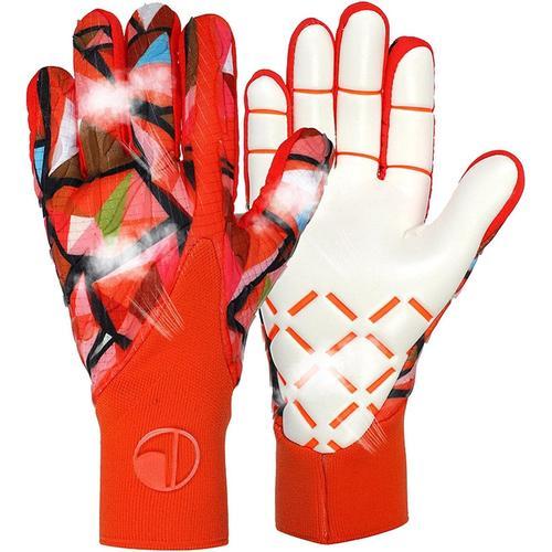 Orange 9# Gants De Course, Gants De Gardien De But De Football, Gan... on Productcaster.