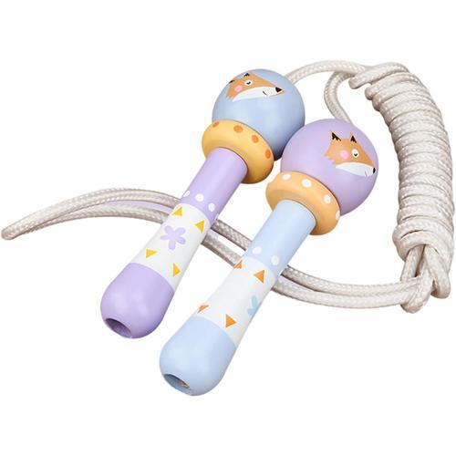 A Corde À Sauter Réglable De 216 Cm Pour Enfants Avec Poignée En Bo... on Productcaster.