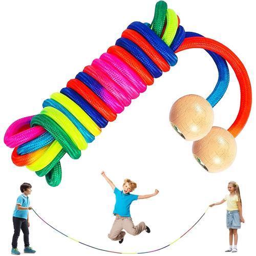 Colorful Corde A Sauter Enfant, Corde À Sauter Longue, Réglable, Av... on Productcaster.