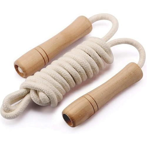 Blanc. Corde À Sauter Réglable Pour Enfants, Corde À Sauter De 260 ... on Productcaster.