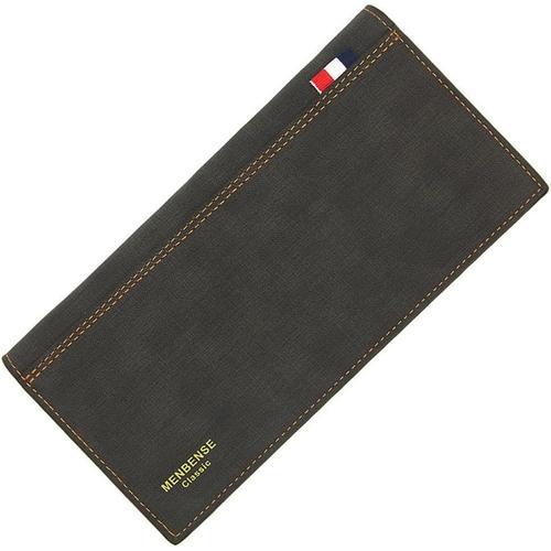 Portefeuille long en cuir PU pour hommes d'affaires grande capacité... on Productcaster.