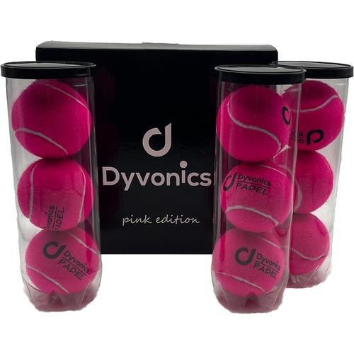 Rose Bonbon Dyvonics Lot De 3 X 3 Balles De Padel on Productcaster.