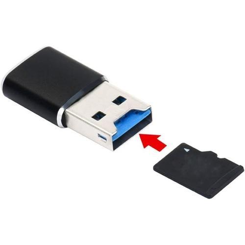 Lecteur De Carte Usb 3.0 Vers Micro Sd T-Flash Tf M2 Pour Téléphone... on Productcaster.