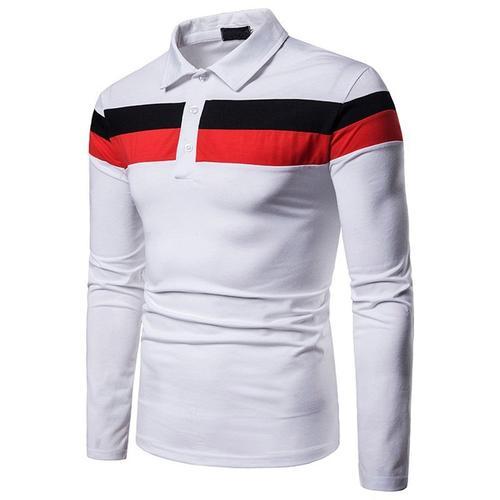 Polo Homme De Sport Slim Golf Tennis Fit Grande Vêtements Masculin ... on Productcaster.