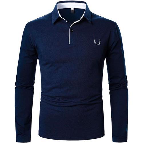 Polo Homme De Sport Bloc De Couleur Golf Tennis Fit Grande Vêtement... on Productcaster.