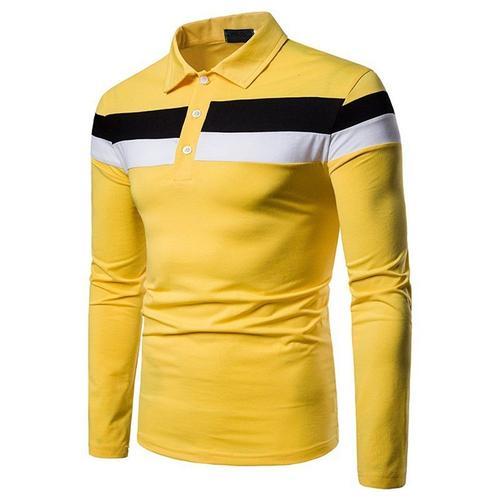 Polo Homme De Sport Slim Golf Tennis Fit Grande Vêtements Masculin ... on Productcaster.