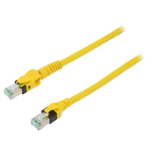 Cable reseau RJ45 male S-FTP cat 6a jaune - 3m on Productcaster.