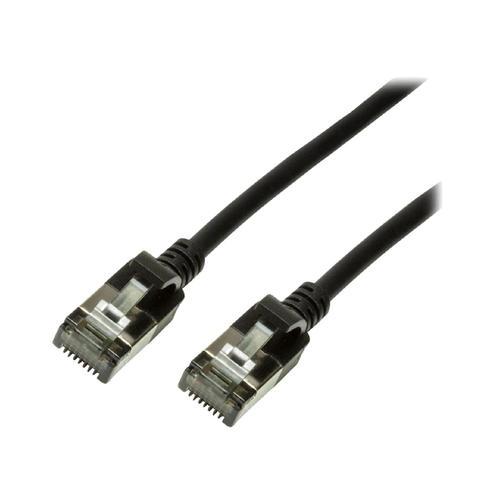 Cable reseau RJ45 male U-FTP Cat 6a noir - 1.5m on Productcaster.