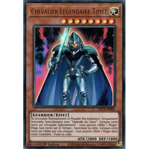 Yu Gi Oh Dlcs Fr001 Chevalier Légendaire Timée Ultra Rare on Productcaster.