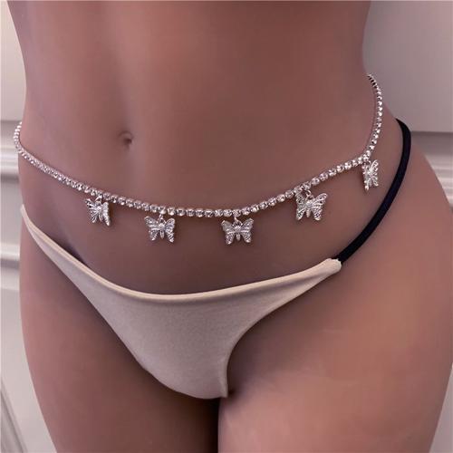 Bijoux De Corps En Biscuits Pour Femmes, Ceinture De Taille Papillo... on Productcaster.