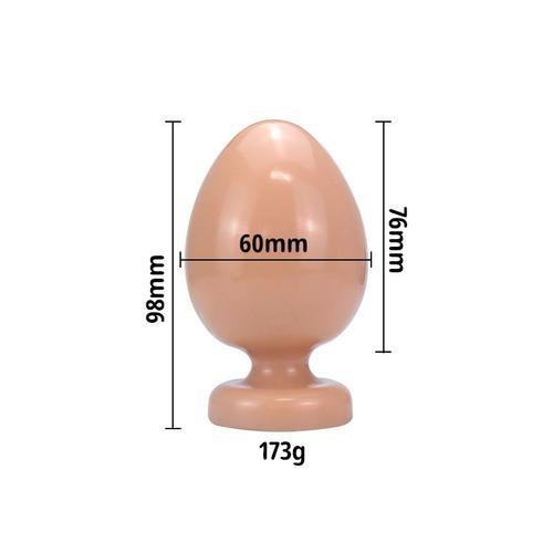 Plug Anal Rond En Silicone Pour Hommes Et Femmes, Gros Plug Anal, J... on Productcaster.