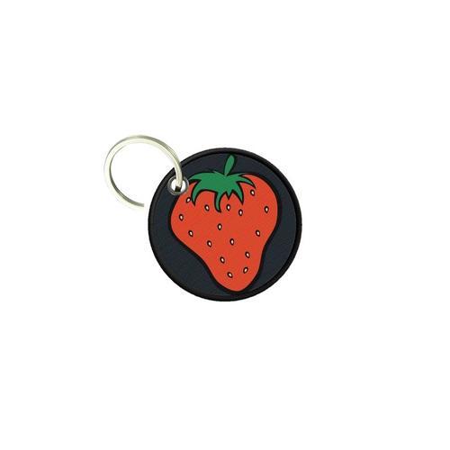 Porte Cles Clé Clefs Rond Imprime Double Face Fraise on Productcaster.