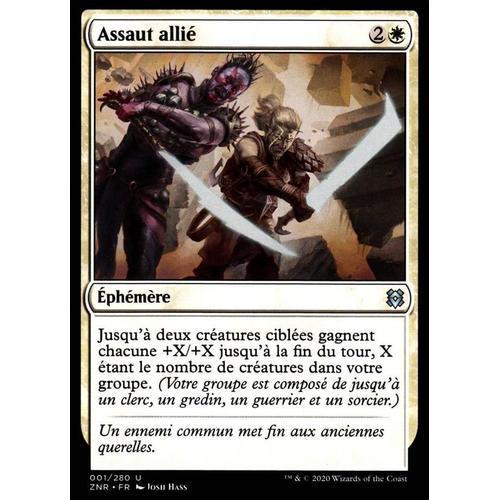 Assaut Allié - Mtg - Renaissance De Zendikar - U - 1/280 on Productcaster.