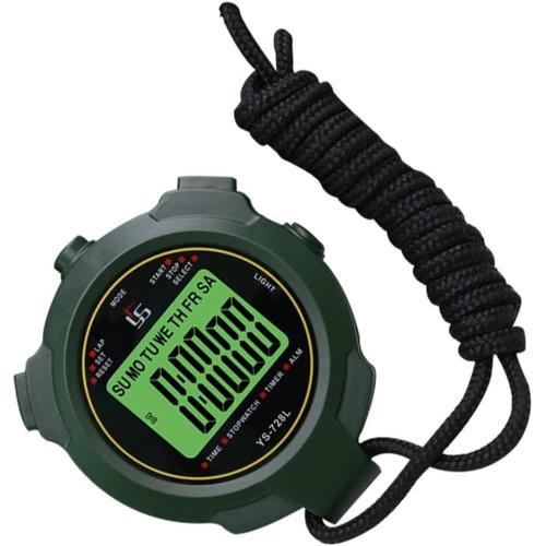 Vert Chronomètre De Fitness - Minuteur Électronique Pour Course À P... on Productcaster.