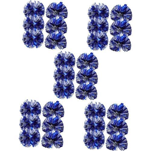 Bleu 30 Pièces Pom-Pom Girl Main Fleur Pom Poms De Pom-Pom Girl Cos... on Productcaster.