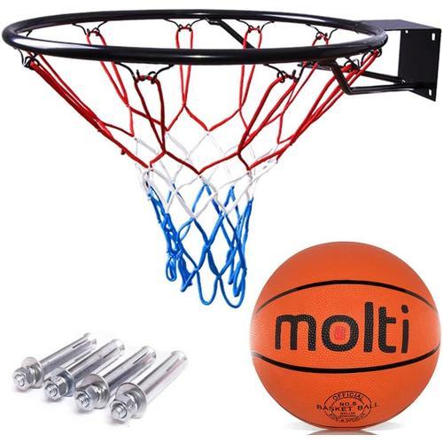 Noir Hangring Kit Avec Ballon 45 Cm 37 Cm Panier De Basket-Ball Fil... on Productcaster.