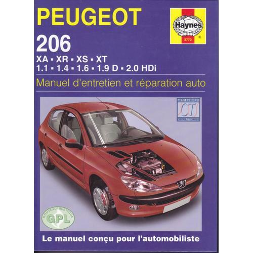 Peugeot 206 Manuel D'entretien Et Réparation on Productcaster.