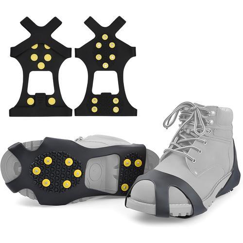 L 10 Clous Crampons, Crampons Antidérapant Sur Chaussures/Bottes, P... on Productcaster.