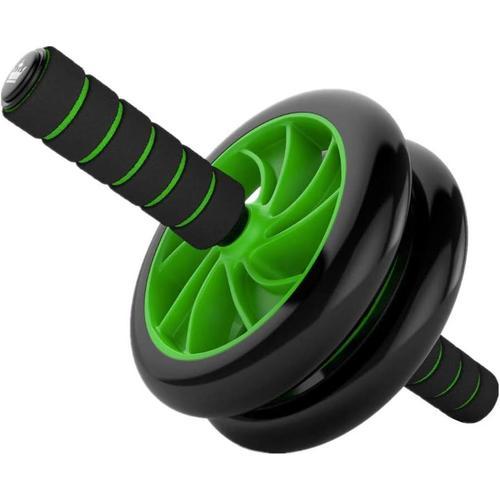 Green Roue A Abdos Roulette Abdo Puissance Rouleau Ab Formateur Mat... on Productcaster.