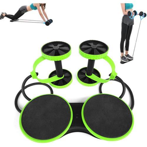 Green Roue Abdominale Abdominaux Machine Abdominaux Ab Wheel Roulet... on Productcaster.