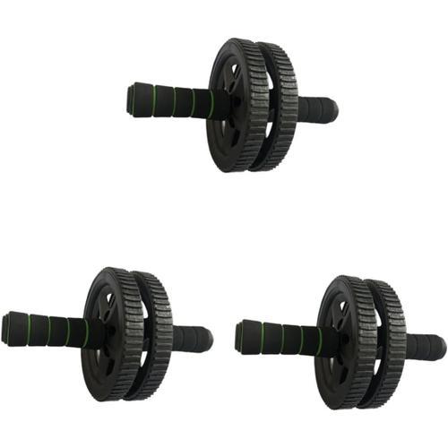 Noirx3pcs 3 Pièces Ab Fitness Rouleau Ab Rouleau Roue Muscle Traine... on Productcaster.