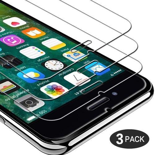 Pack De 3 Verre Trempé Pour Iphone 7 Plus, Film Protection Écran - ... on Productcaster.