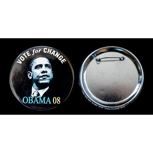 Pin's-Badge Obama Vote For Change 2008 on Productcaster.