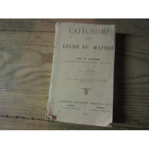 Cathechisme Livre Du Maitre Par L Abbe Ant Ollagnier 1916 on Productcaster.