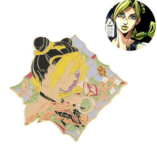 Broche D'anime Jojo Bizarre Adventure En Métal Émaillé Kujo Jotaro,... on Productcaster.