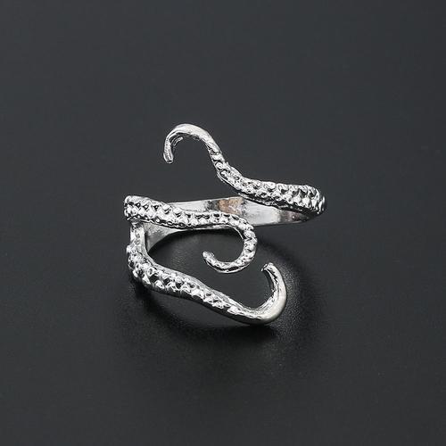 Bague En Alliage De Poulpe Tentacle Pour Hommes, Anneau Classique, ... on Productcaster.