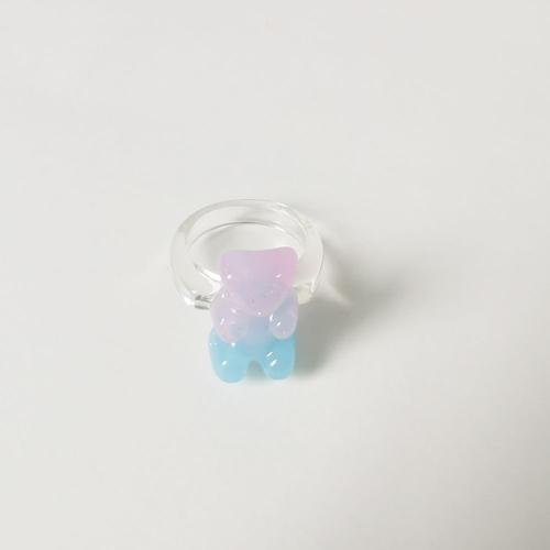 Ours Mignon Transparent Pour Femmes, Couleur Bonbon, Tendance, Pers... on Productcaster.