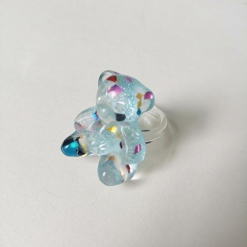 Ours Mignon Transparent Pour Femmes, Couleur Bonbon, Tendance, Pers... on Productcaster.