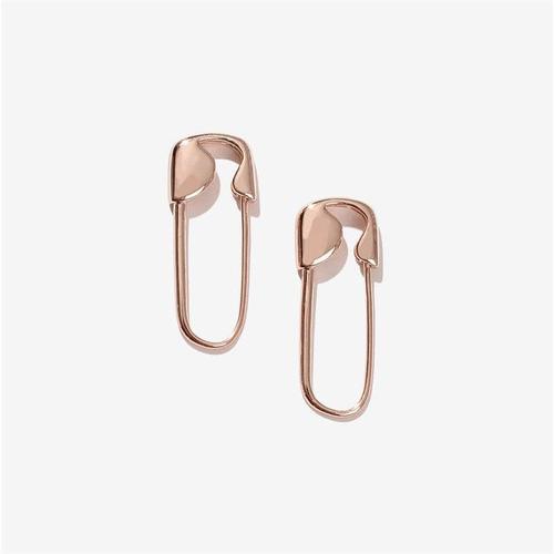 Vg 6ym-Boucles D'oreilles En Forme De U, Bijoux Minimalistes En Mét... on Productcaster.