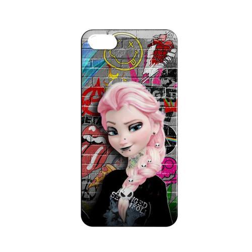 Coque Rigide Compatible Pour Iphone Se Princesse Punk Rock Elsa Con... on Productcaster.