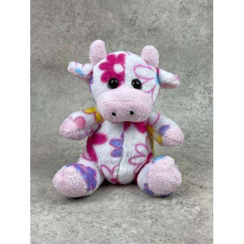 Peluche 16cm Vache A Fleur Cow Plush on Productcaster.