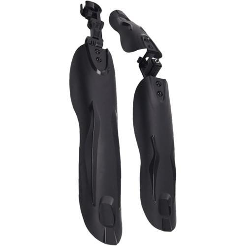 Noir 2 Pièces Vélo Garde-Boue Vélo De Montagne Bavette Arrière De V... on Productcaster.