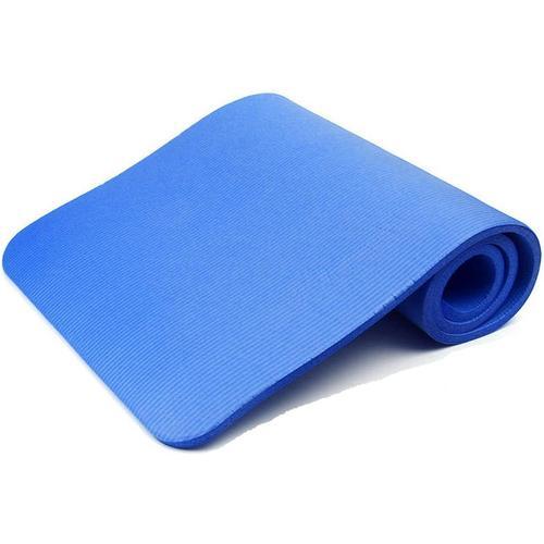 Bleu Bleu Tapis De Yoga Antidérapant Super Doux Respectueux De L'en... on Productcaster.