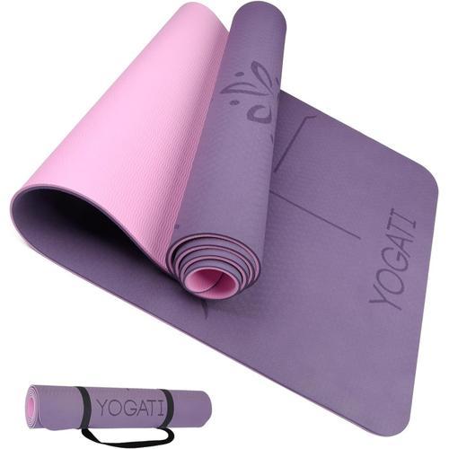 Violet Violet - Tapis Yoga Antidérapant Et Epais. Tapis De Yoga Ave... on Productcaster.