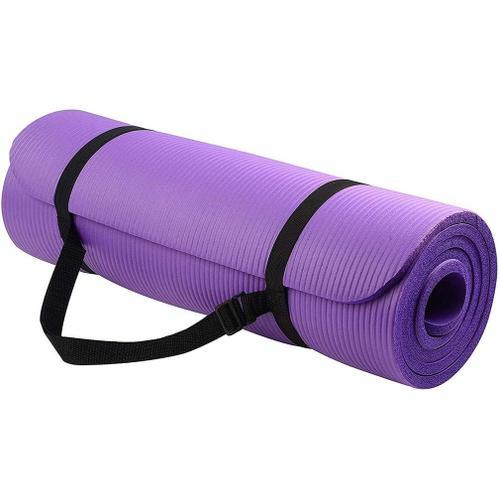 Violet Violet 1 Lot De Tapis De Yoga Épais De 1 Cm Pour Pilates, Fi... on Productcaster.