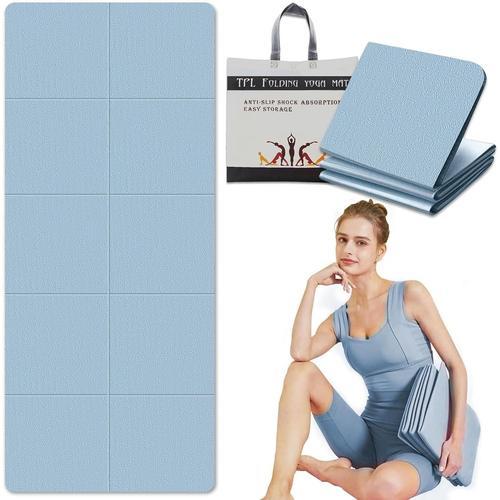 Modèle De Base, Bleu Modèle De Base, Bleu Tapis De Yoga De Voyage, ... on Productcaster.