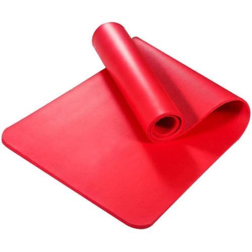 10mm,Rouge 10mm,Rouge Tapis De Yoga Antidérapant Épaissir Nbr Gym M... on Productcaster.