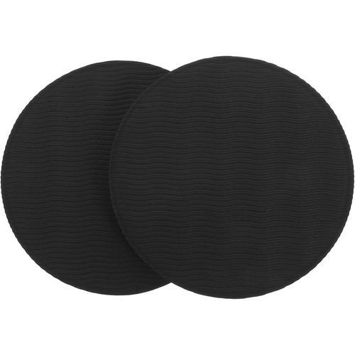 Noir Noir 2pcs Tapis Genoux Yoga Coussin Épais Rond Pour Mains Poig... on Productcaster.