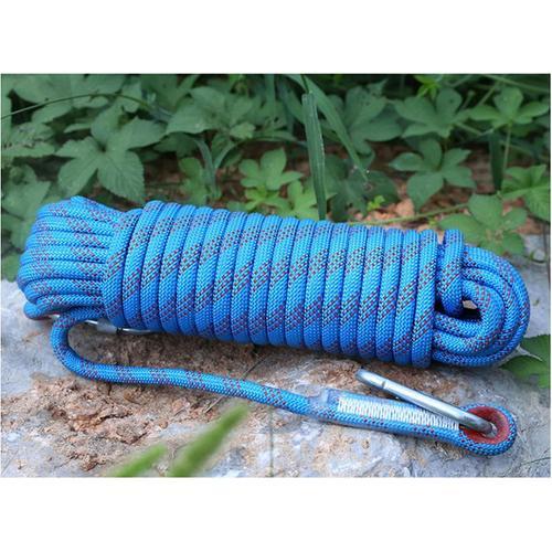 Blue 18mm Corde D'escalade 10m(32ft) 25m(82ft) 50m(164ft) 100m(328f... on Productcaster.