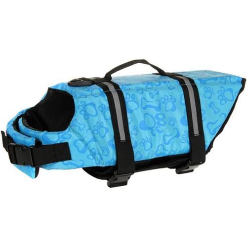 Bleu Plage Pour Animaux De Compagnie Gilet De Sauvetage Pour Animau... on Productcaster.