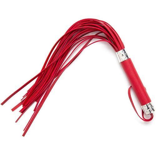 Rouge Flogger Fouet En Cuir Cravache Esclave Fetish S&m Bondages Ma... on Productcaster.