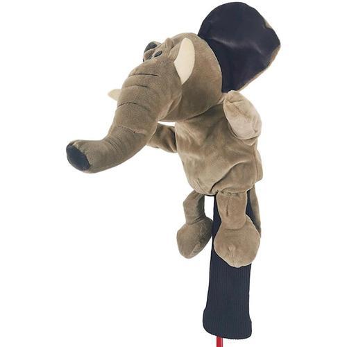 Éléphant Couvre-Clubs De Golf En Peluche, Couvre-Chefs De Golf Anim... on Productcaster.