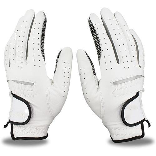 2 Pcs Gant De Golf,Gants De Golf Pour Homme 2 Pièces En Cuir Golf G... on Productcaster.